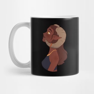 Horn girl Mug